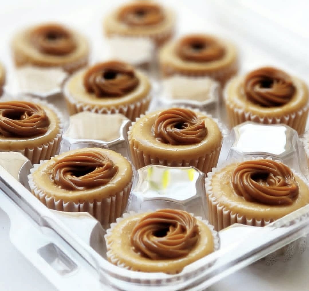 Dulce de Leche mini cheesecakes
