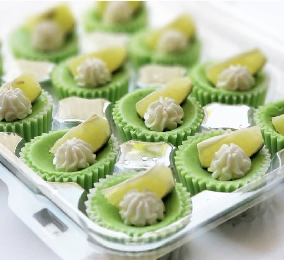 Margaritaville mini cheesecakes