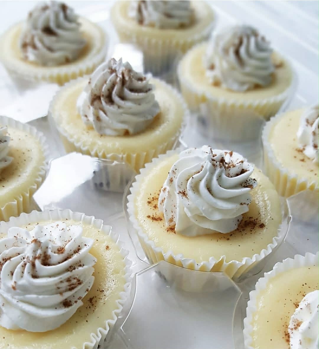 RumChata mini cheesecakes